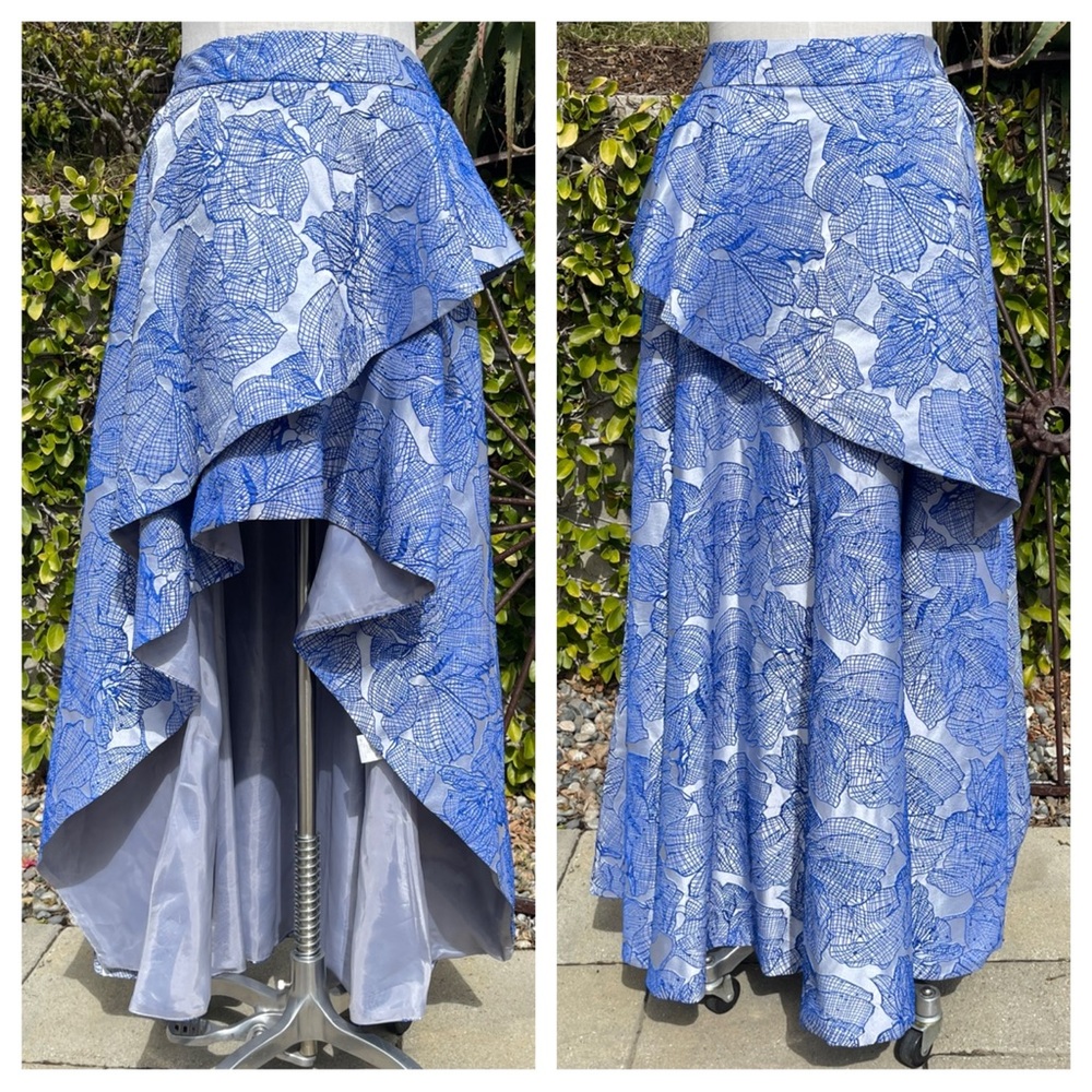NEW Lanacaprina high-low lace evening skirt